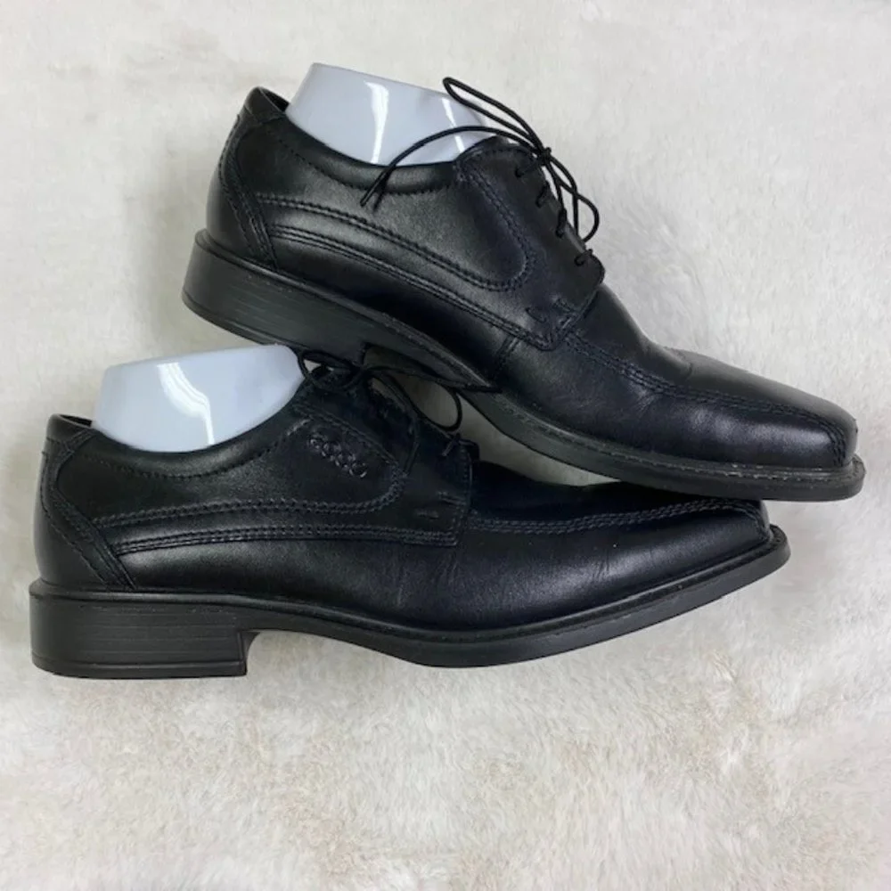 Ecco New Jersey Bike Toe Lace Up Leather‎ Oxfords, size 7